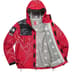 Supreme The North Face Trompe L’oeil Printed Taped Seam Shell Jacket - Red (front)