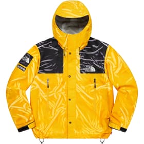 Supreme The North Face Trompe L’oeil Printed Taped Seam Shell Jacket Yellow