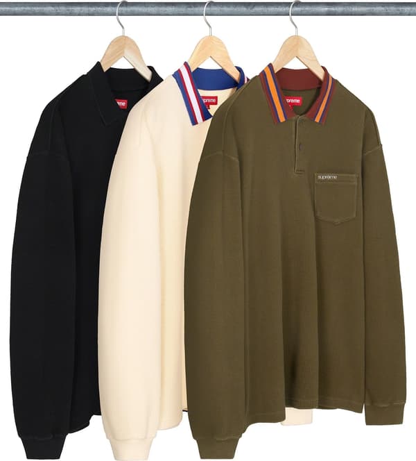 Supreme Thermal L/S Polo - Product Image