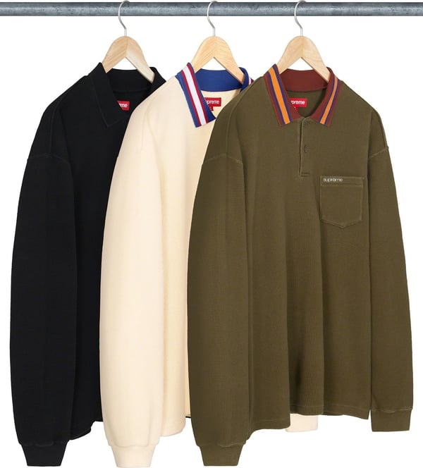 Supreme Thermal L/S Polo - Product Image