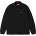 Supreme Thermal L/S Polo - Black (front)