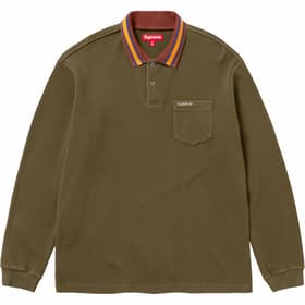 Supreme Thermal L/S Polo Olive