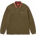 Supreme Thermal L/S Polo - Olive (front)