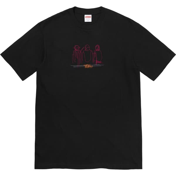 Supreme Three Kings Tee - Black (front)