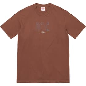Supreme Three Kings Tee Brown