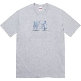 Supreme Three Kings Tee Heather Grey