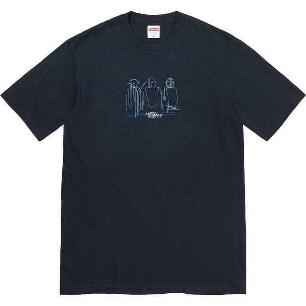Supreme Three Kings Tee - Navy (front)