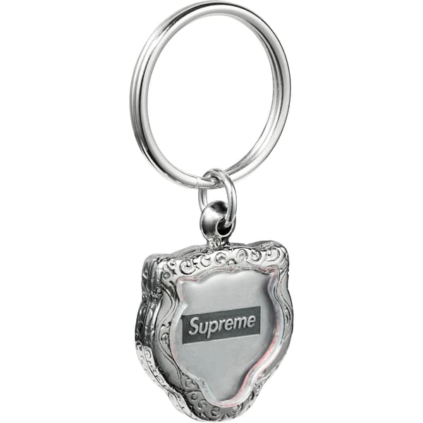 Supreme Tiger Keychain - Silver (front)