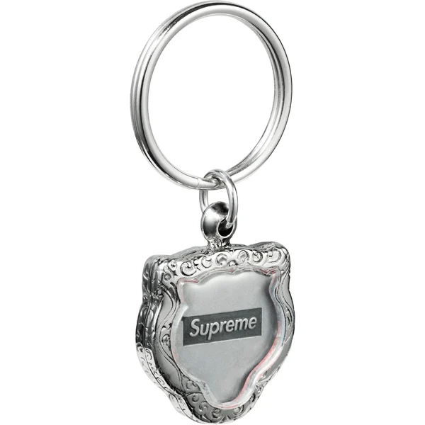 Supreme Tiger Keychain - Silver (front)