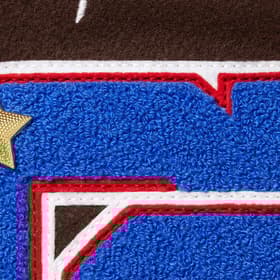 Supreme Tiger Varsity Jacket Brown