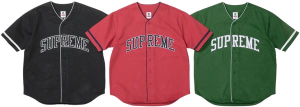 Supreme Timberland Baseball Jersey - Product Image