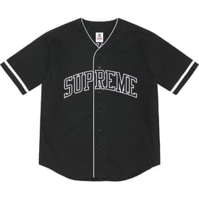 Supreme Timberland Baseball Jersey Black