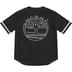 Supreme Timberland Baseball Jersey - Black (front)