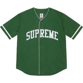 Supreme Timberland Baseball Jersey Green