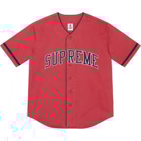 Supreme Timberland Baseball Jersey Red