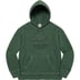 Supreme Timberland Hooded Sweatshirt - Dark Green (front)
