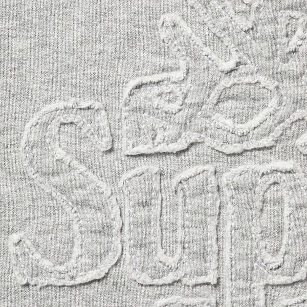 Supreme Timberland Hooded Sweatshirt - Heather Grey (front)