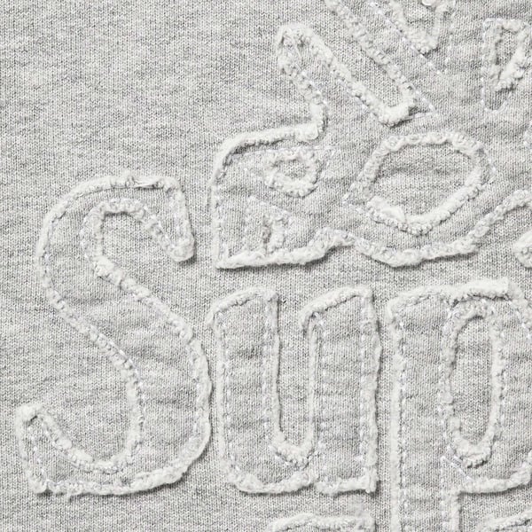 Supreme Timberland Hooded Sweatshirt - Heather Grey (front)