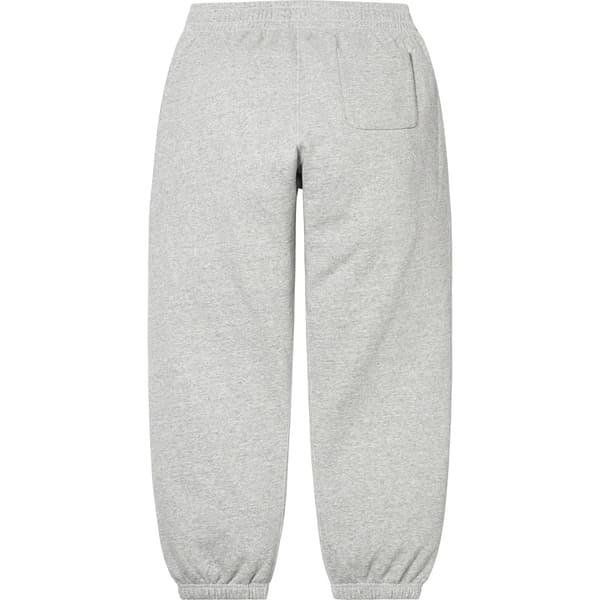 Supreme Timberland Sweatpant - Heather Grey (front)
