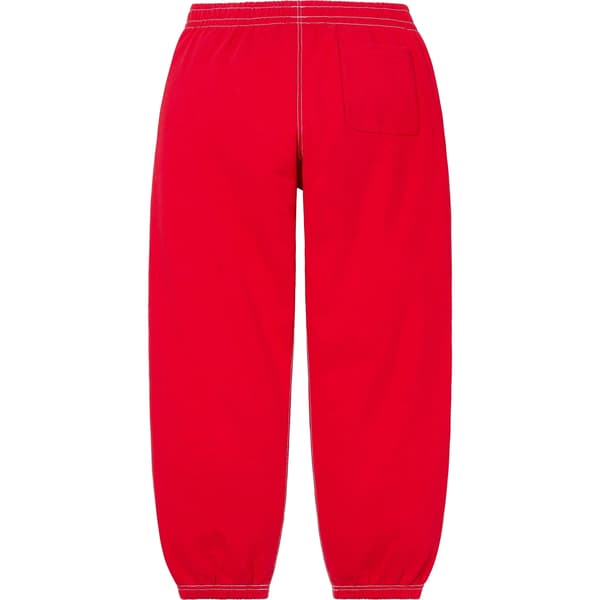 Supreme Timberland Sweatpant - Red (front)
