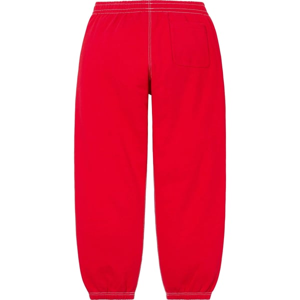 Supreme Timberland Sweatpant - Red (front)