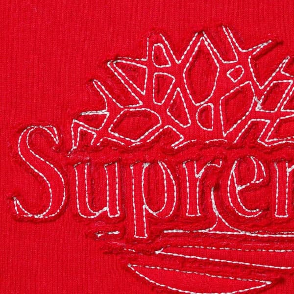 Supreme Timberland Sweatpant - Red (front)