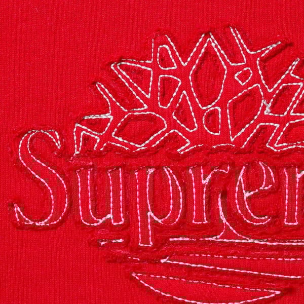 Supreme Timberland Sweatpant - Red (front)