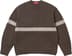 Supreme Tonal Appliqué Sweater - Brown (front)