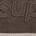 Supreme Tonal Appliqué Sweater - Brown (front)