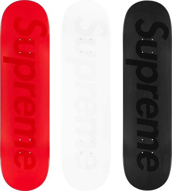 Supreme Tonal Box Logo Skateboard - Product Image