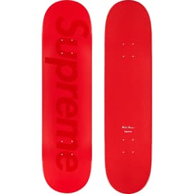 Supreme Tonal Box Logo Skateboard 8.25" x 32"
