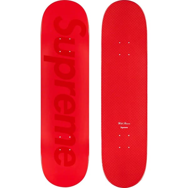 Supreme Tonal Box Logo Skateboard - 8.25" x 32" (front)
