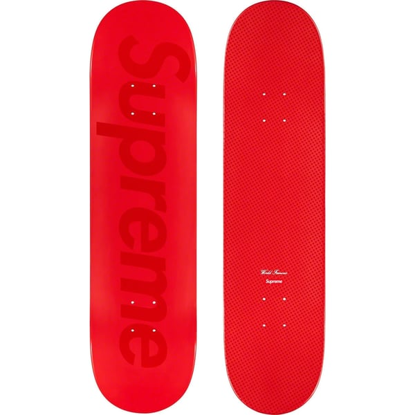 Supreme Tonal Box Logo Skateboard - 8.25" x 32" (front)