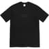 Supreme Tonal Box Logo Tee - Black (front)