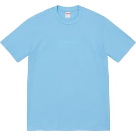 Supreme Tonal Box Logo Tee Bright Blue