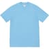 Supreme Tonal Box Logo Tee - Bright Blue (front)