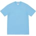 Supreme Tonal Box Logo Tee - Bright Blue (front)