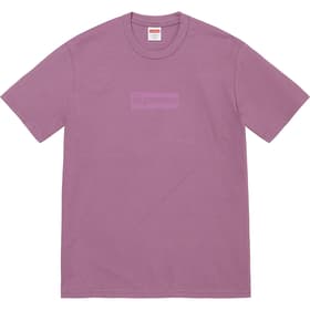 Supreme Tonal Box Logo Tee Dusty Purple