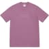 Supreme Tonal Box Logo Tee - Dusty Purple (front)