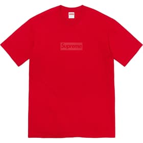Supreme Tonal Box Logo Tee Red