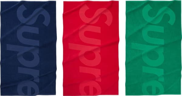 Supreme Tonal Logo Towel - Product Image