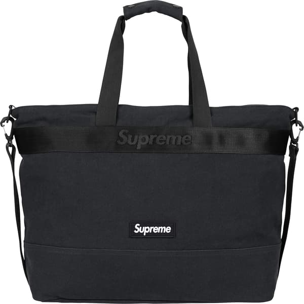 Supreme Tote Bag - Black (front)