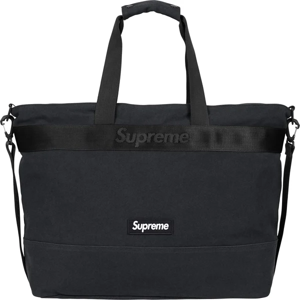 Supreme Tote Bag - Black (front)