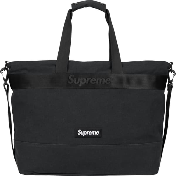 Supreme Tote Bag - Black (front)