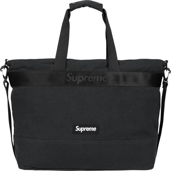 Supreme Tote Bag - Black (front)