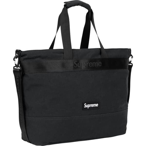 Supreme Tote Bag - Black (front)