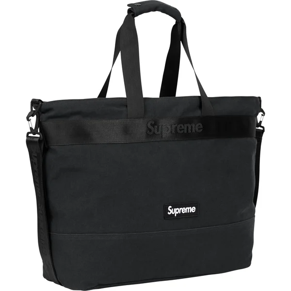 Supreme Tote Bag - Black (front)
