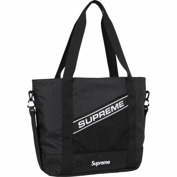 Supreme Tote Bag - Black (front)