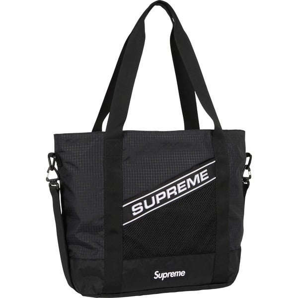 Supreme Tote Bag - Black (front)