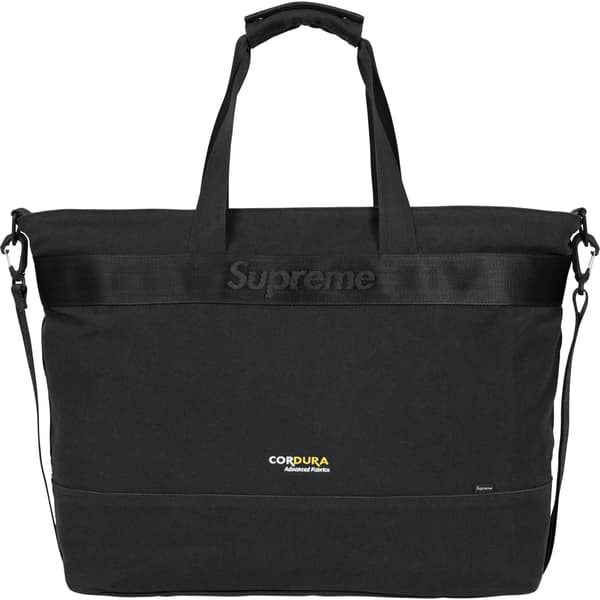 Supreme Tote Bag - Black (front)